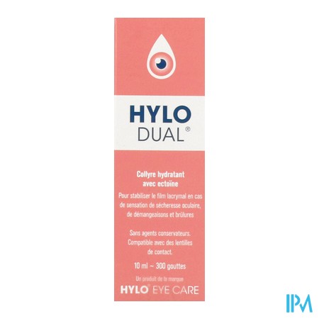 vignette HYLO DUAL COLLYRE FL10ML 1