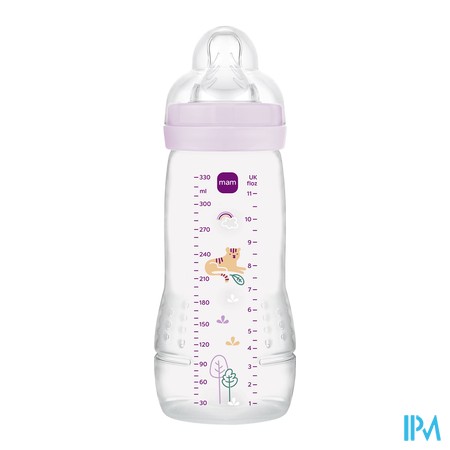 vignette MAM BIB EASY ACTIVE LILAS 330ML