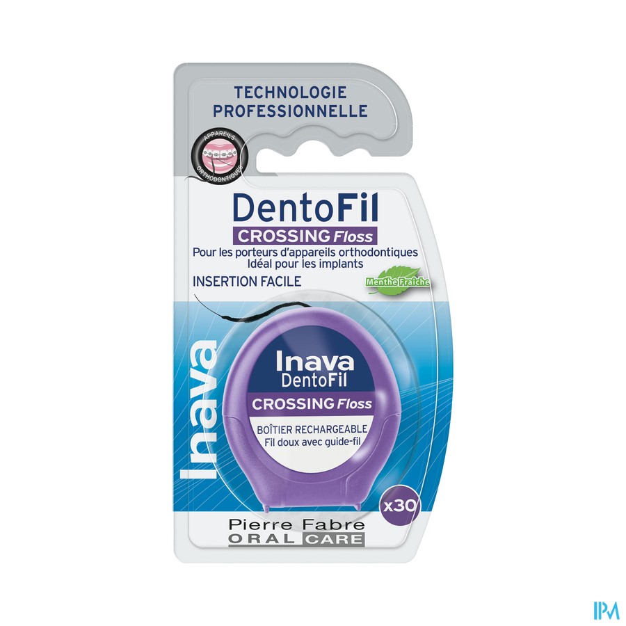 vignette INAVA DENTO FIL CROSSING FLOSS FIL DENT