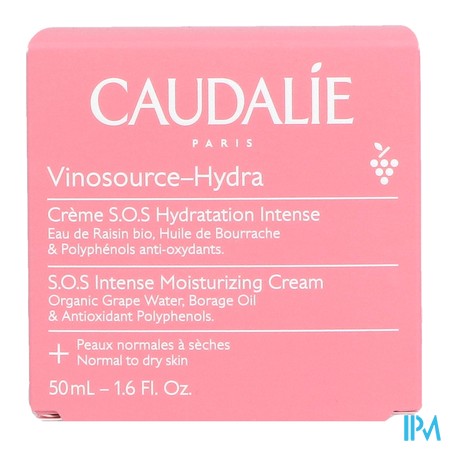 vignette CAUDALIE VINOSOURCE HYDRA SOS 50ML