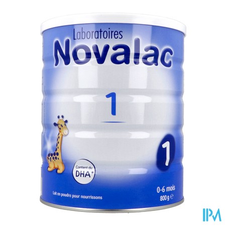 vignette NOVALAC 1AGE LAIT PDR BTE 800G