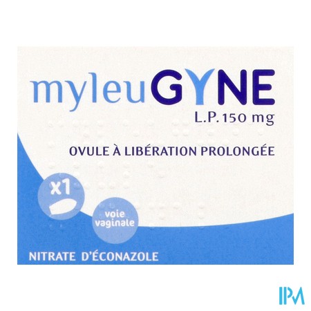 vignette MYLEUGYNE LP 150MG OVULE 1