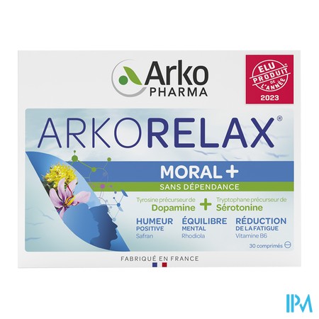 produit ARKORELAX MORAL+ CPR30