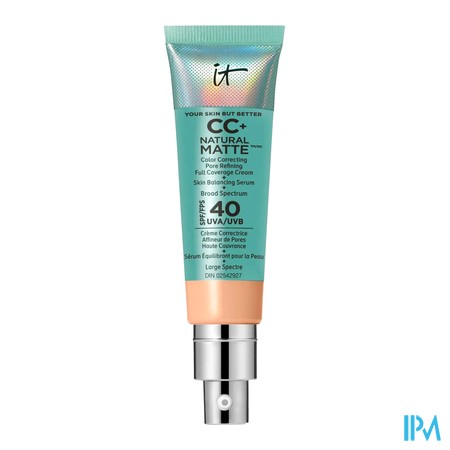 produit ITCOSM CC+ NATURAL MATTE INTL 32ML LG MED