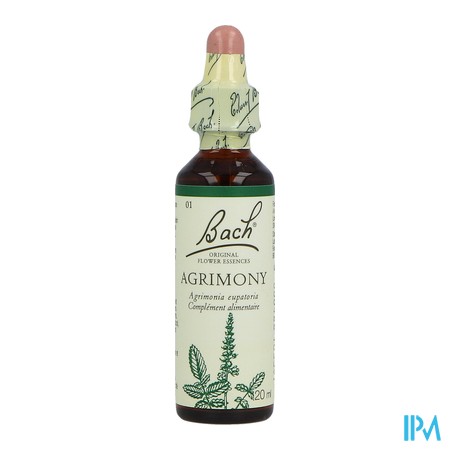 vignette FL BACH ORIGINAL AGRIMONY 20ML