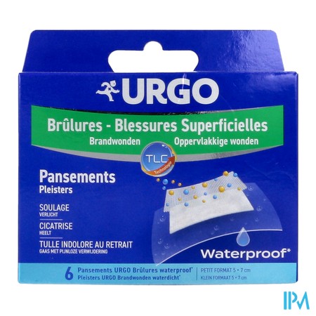 vignette URGO PANS BRULURE WATER PROOF PT FORM X6