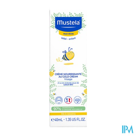 vignette MUSTELA BB CR NOUR COLD CREAM 40ML