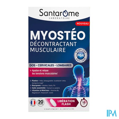 vignette SANTAROME MYOSTEO DECONTRACT MUSCUL CPR20