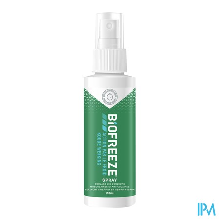 vignette BIOFREEZE VERT SPR 118ML