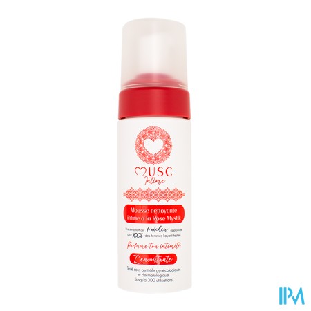 vignette MUSC INTIME MOUSSE INT ROSE MYSTIK 150ML