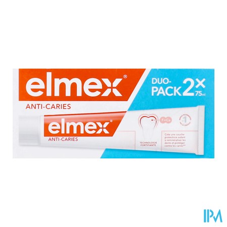 vignette ELMEX DENT A/CARIE 75MLX2