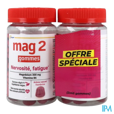 produit MAG2 GOMMES FRAMBOISE LOT DE 2