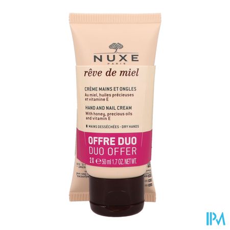 vignette NUXE REVE MIEL CR MAIN/ONGL 50MLX2