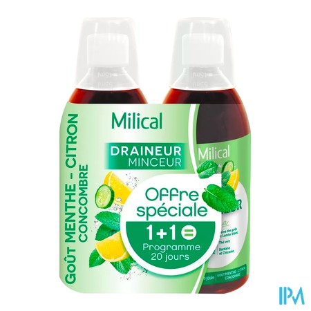 vignette MILICAL DRAINEUR ULT MENT/CITR/CONCOMB 1L