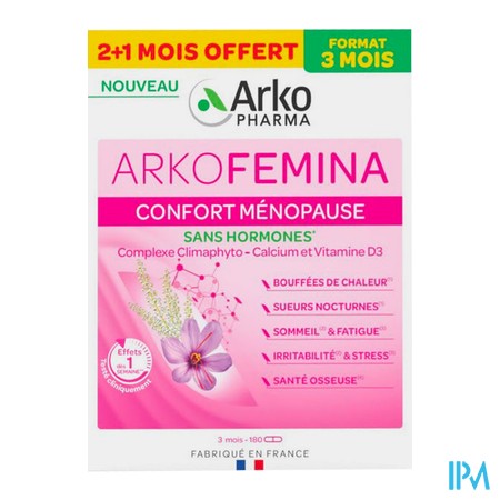 produit ARKOFEMINA CONF MENOPAUSE GELUL180