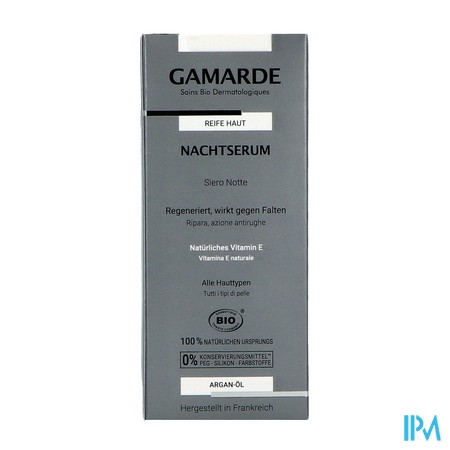 vignette GAMARDE PRES-AGE SER NT FL30ML