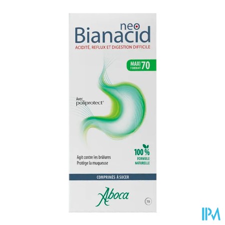produit NEOBIANACID ACID REFLUX CPR CROQ70