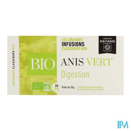produit DAYANG ANIS VERT INFUS 1,5G 20
