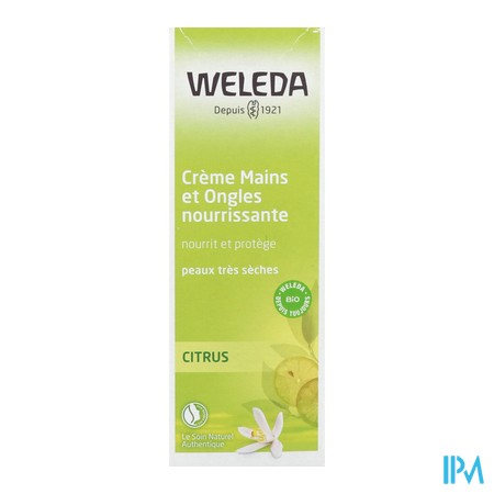 vignette WELEDA CR MAIN ONGLE CITRUS 50ML