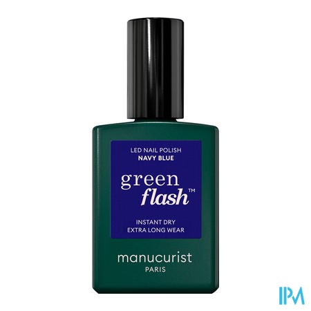 vignette MANUCURIST GREEN FLASH VAO NAVY BLUE 15ML
