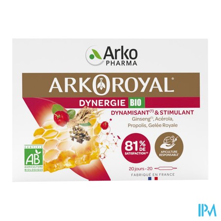 vignette ARKOROYAL DYNERGIE 20 AMP BIO