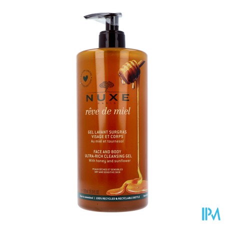 vignette NUXE REVE MIEL GEL LAV SURG 750ML