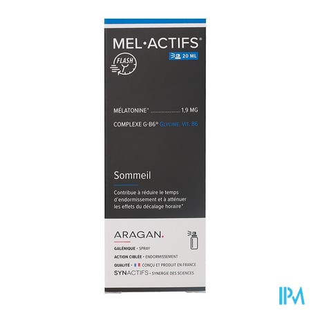 vignette ARAGAN MELACTIFS SPRAY 20ML