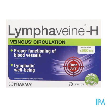 vignette 3C PHARMA LYMPHAVEINE-H CPR 15
