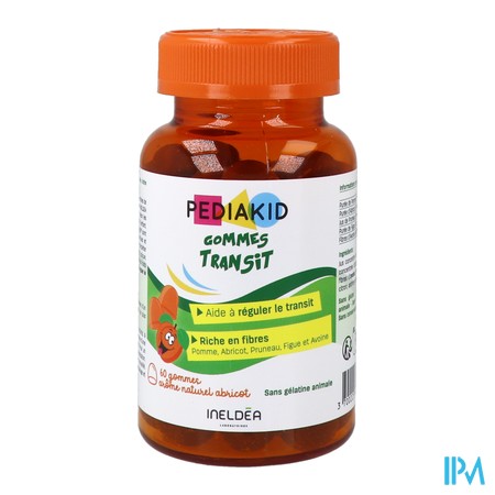 produit PEDIAKID TRANSIT GOUT ABRICOT 60 GOMMES
