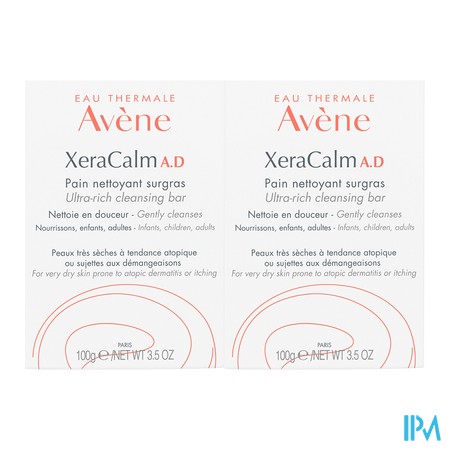 produit AVENE DUO PAINS XERACALM 25F