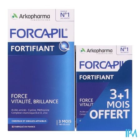 vignette FORCAPIL COMPL ALIM 180+60OFF
