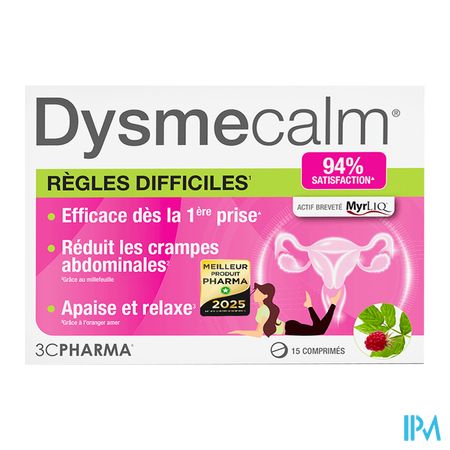 vignette 3C PHARMA DYSMECALM 15CP