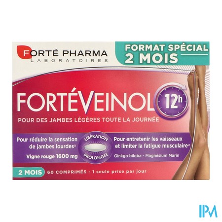 produit FORTE FORTEVEINOL 60 COMPRIMES