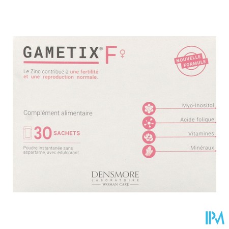 vignette GAMETIX F PDR SOL BUV SACHET 30