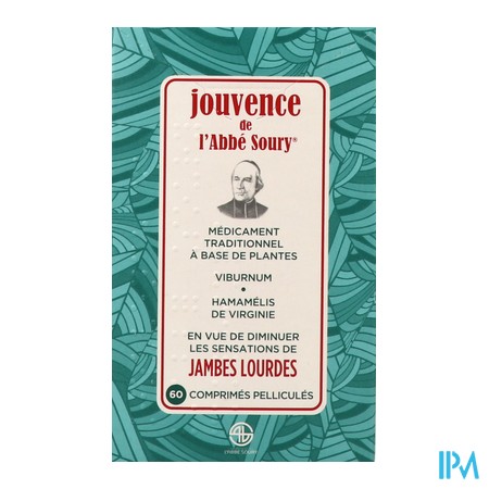 produit JOUVENCE ABBE SOURY CPR BT60