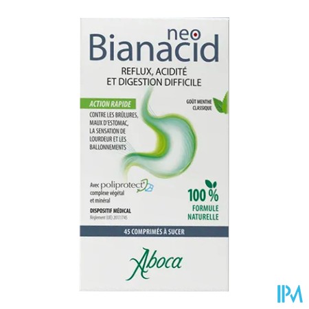 produit NEOBIANACID ACID REFLUX CPR CITR45