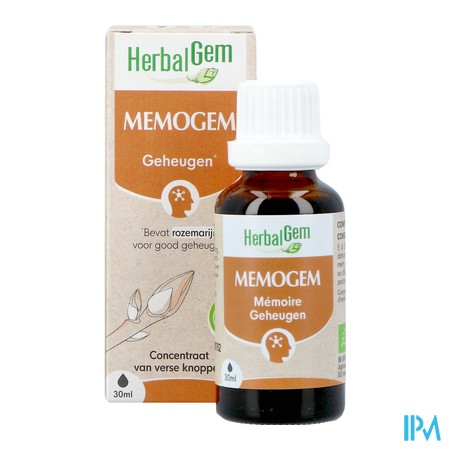 produit HERBALGEM MEMOGEM GC10 BIO 30ML