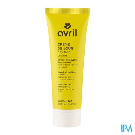vignette AVRIL CR JOUR BIO PX SECH/SENSIB 50ML