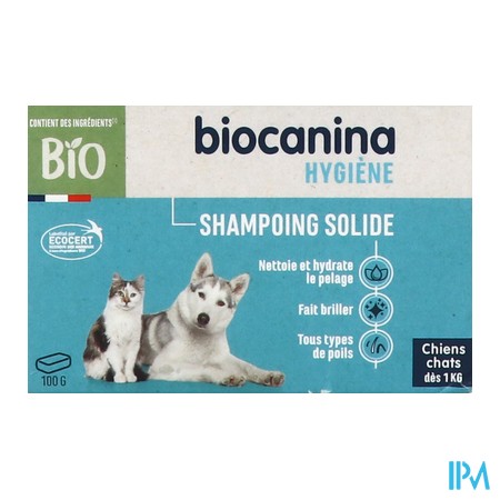 vignette BIOCANINA SH SOLIDE BIO CH/CT100G