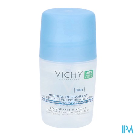 vignette VICHY DEO S/ALU MIN 48H BILLE 50ML