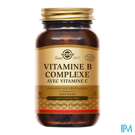 vignette SOLGAR VIT B CPLX / VIT C CPR 100