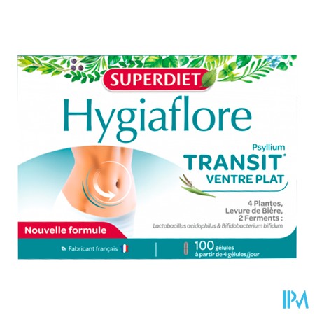 vignette HYGIAFLORE TRANSIT - 100 GELULES