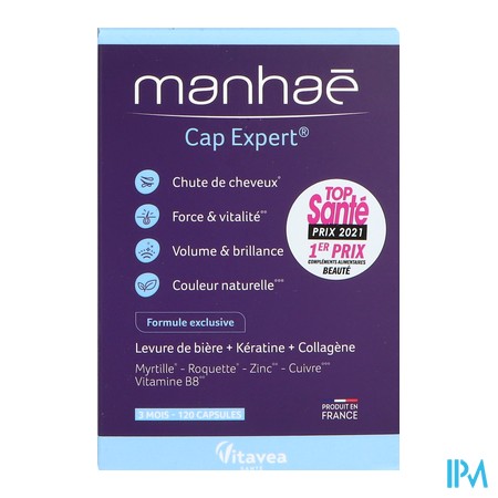 produit MANHAE CAP EXPERT 120 GELULES