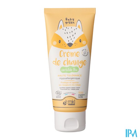vignette MKL CREME DE CHANGE BEBE BIO 75ML