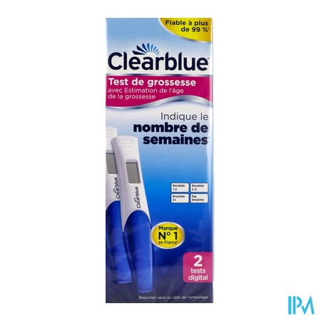 vignette CLEARBLUE DIGITAL TEST GROSSESSE 2