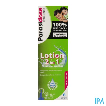 vignette PARASIDOSE LOTION 2EN1 100ML