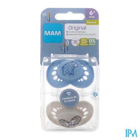 vignette SUCET MAM ORIGIN NAT SIL M6M+ X2