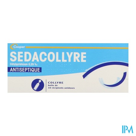 vignette SEDACOLLYRE CETY 0,025% COL0,4ML10