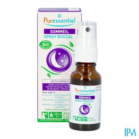produit PURESSENTIEL SPRAY BUCCAL SOMMEIL 20ML