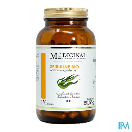 vignette MEDICINAL SPIRULINE BIO GELUL 150